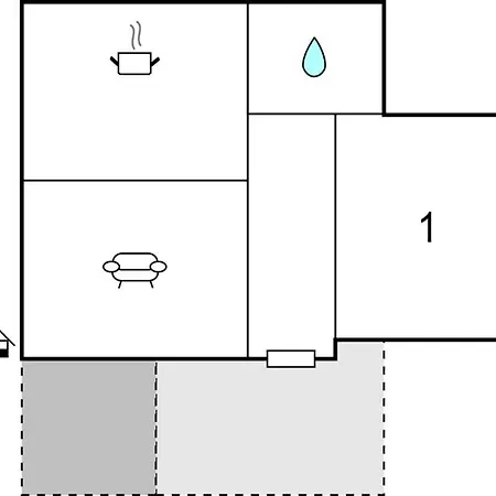 شقة 1 Bedroom Cozy In *